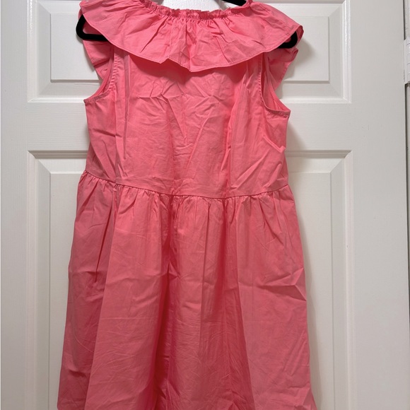 Pink Ripple Ruffle Mini Dress - Picture 2 of 2